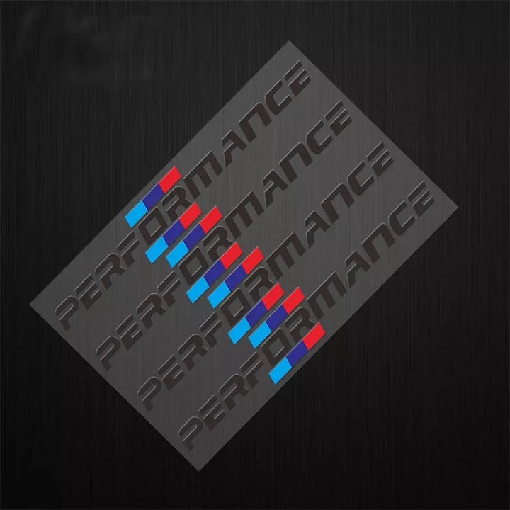 [HCM]Bộ 4 tem tay nắm cửa ô tô Performance