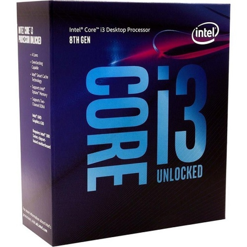 CPU INTEL CORE I3 8100 CŨ ( 3.6GHZ / 6M CACHE 3L )