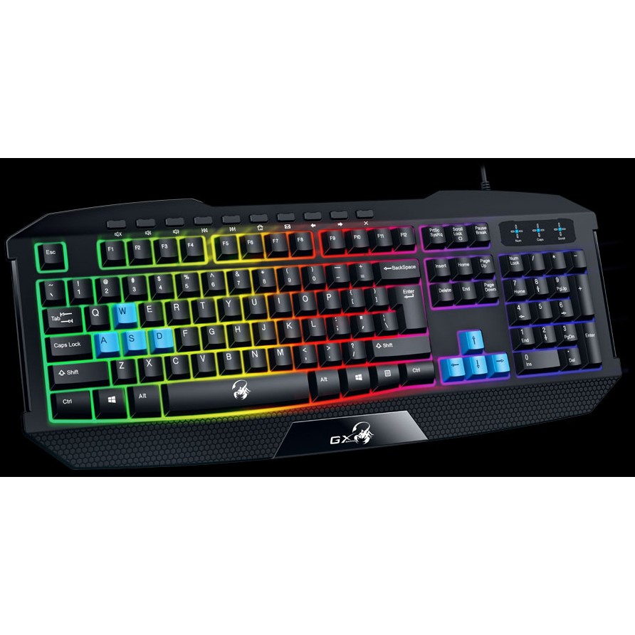 BÀN PHÍM GAMMING GENIUS K215 (USB, CÓ DÂY)-BH 12 THÁNG