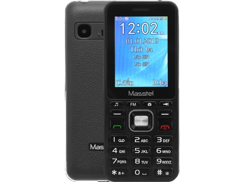 Điện thoại bàn phím Masstel Izi 206 - Hàng chính hãng, nguyên Seal, Full Box