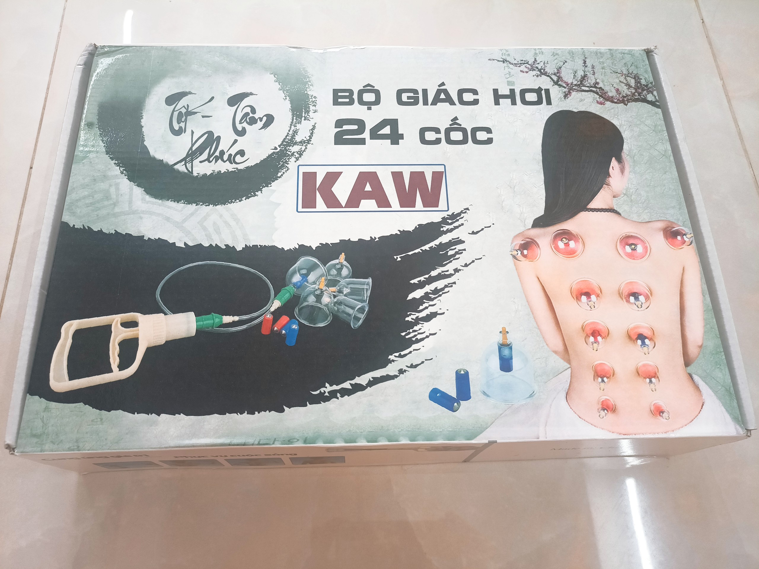 Bộ giác hơi 24 món , không cần lửa