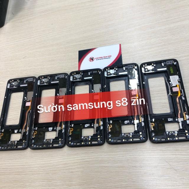 KHUNG SƯỜN ĐIỆN THOẠI SAMSUNG GALAXY S8 ZIN - LINH KIỆN NAM VIỆT MOBILE .