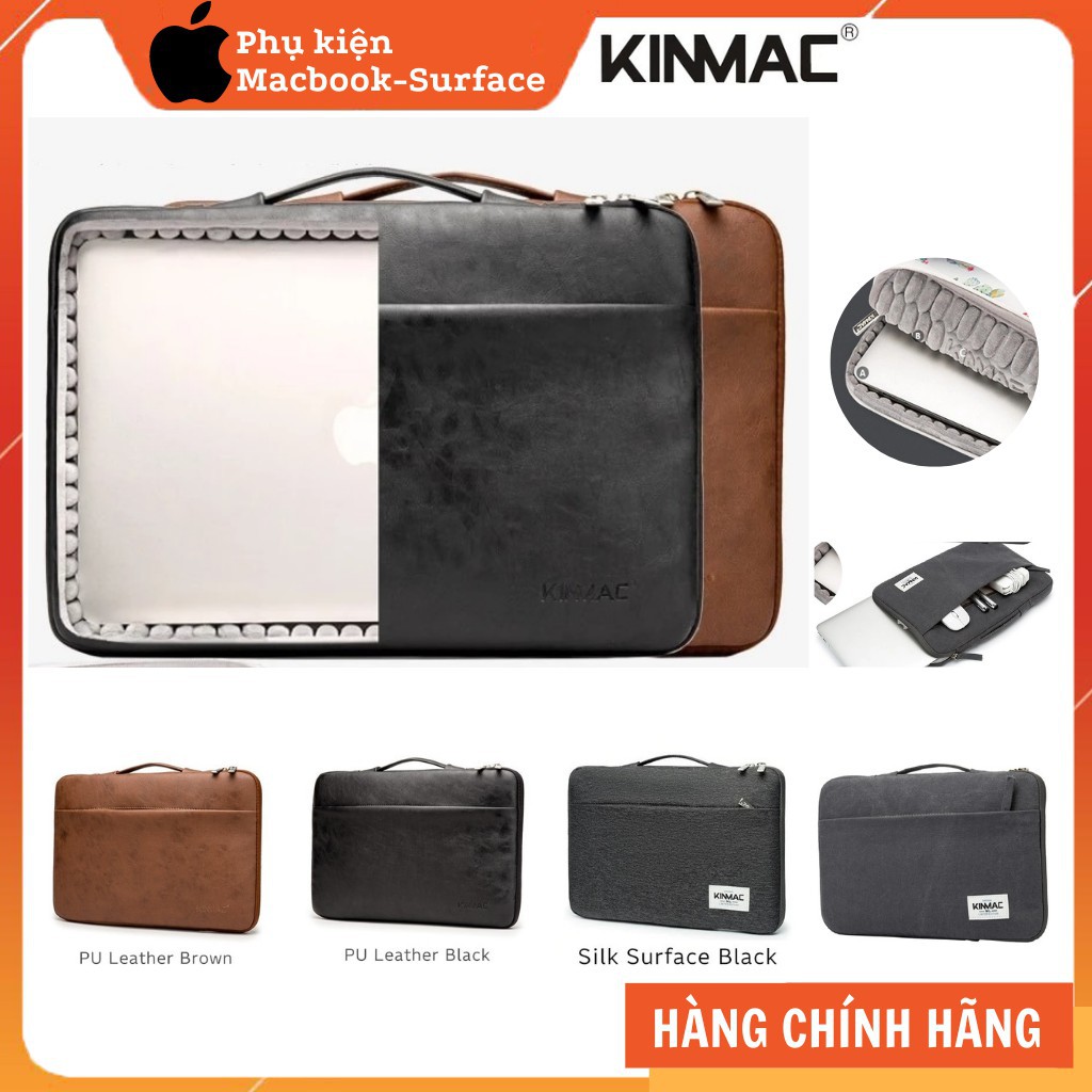 Túi chống sốc chính hãng KINMAC cho macbook laptop có quai xách-Chống sốc tốt-Không thấm nước-Giá rẻ
