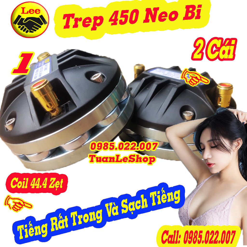 LOA TREBLE 450 NEO BI R C F CAO CẤP NHẬP KHẨU - GIÁ 2 LOA TREP 450 NEO BI