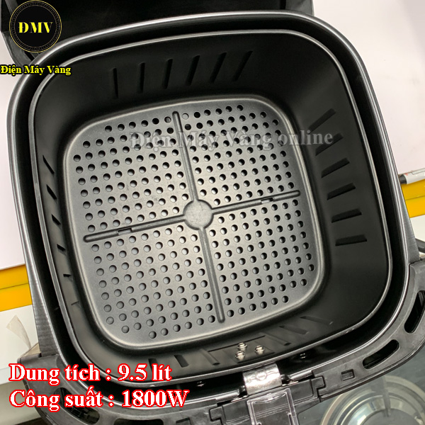 Nồi Chiên Không Dầu Sharp  KS-96  9.5 lít điện tử