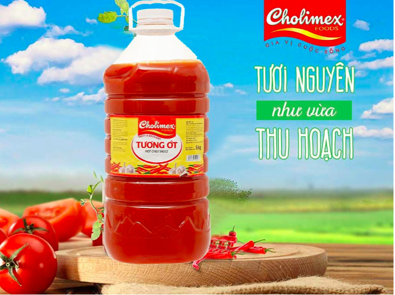 Tương Ớt Cholimex (chai 5kg)