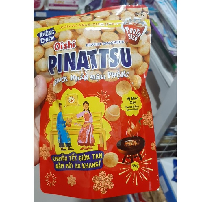 Đậu Phộng Oishi gói 95g
