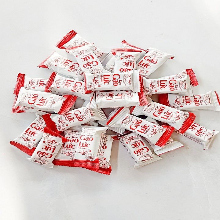 Kẹo gạo lứt đậu phộng lê trang 1kG