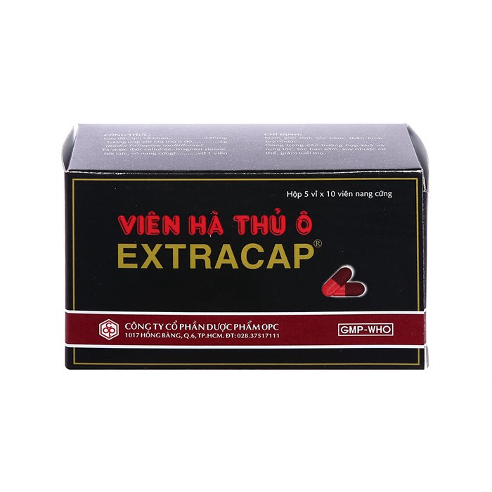 Viên Hà Thủ Ô EXTRACAP (Hộp 50 viên)