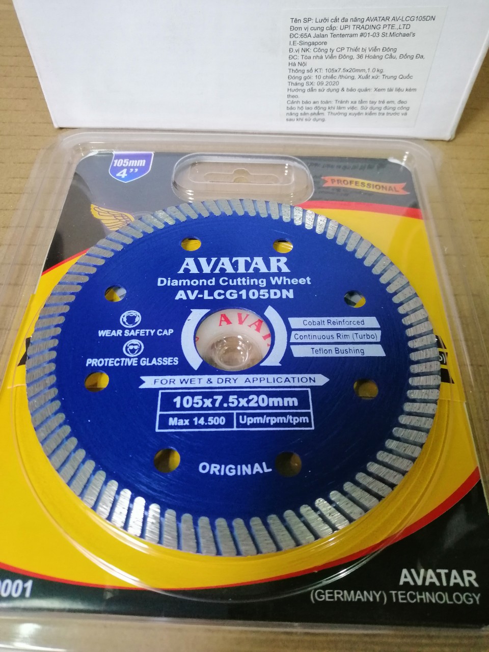 [HCM]Lưỡi cắt gạch đa năng 100mm/105mm Avatar
