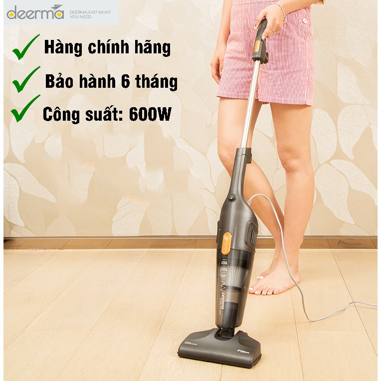 [HCM]Máy Hút Bụi Cầm Tay DEERMA DX115C