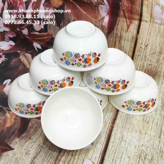 bộ tô chén sứ hình cá - bộ tô chén sứ đẹp