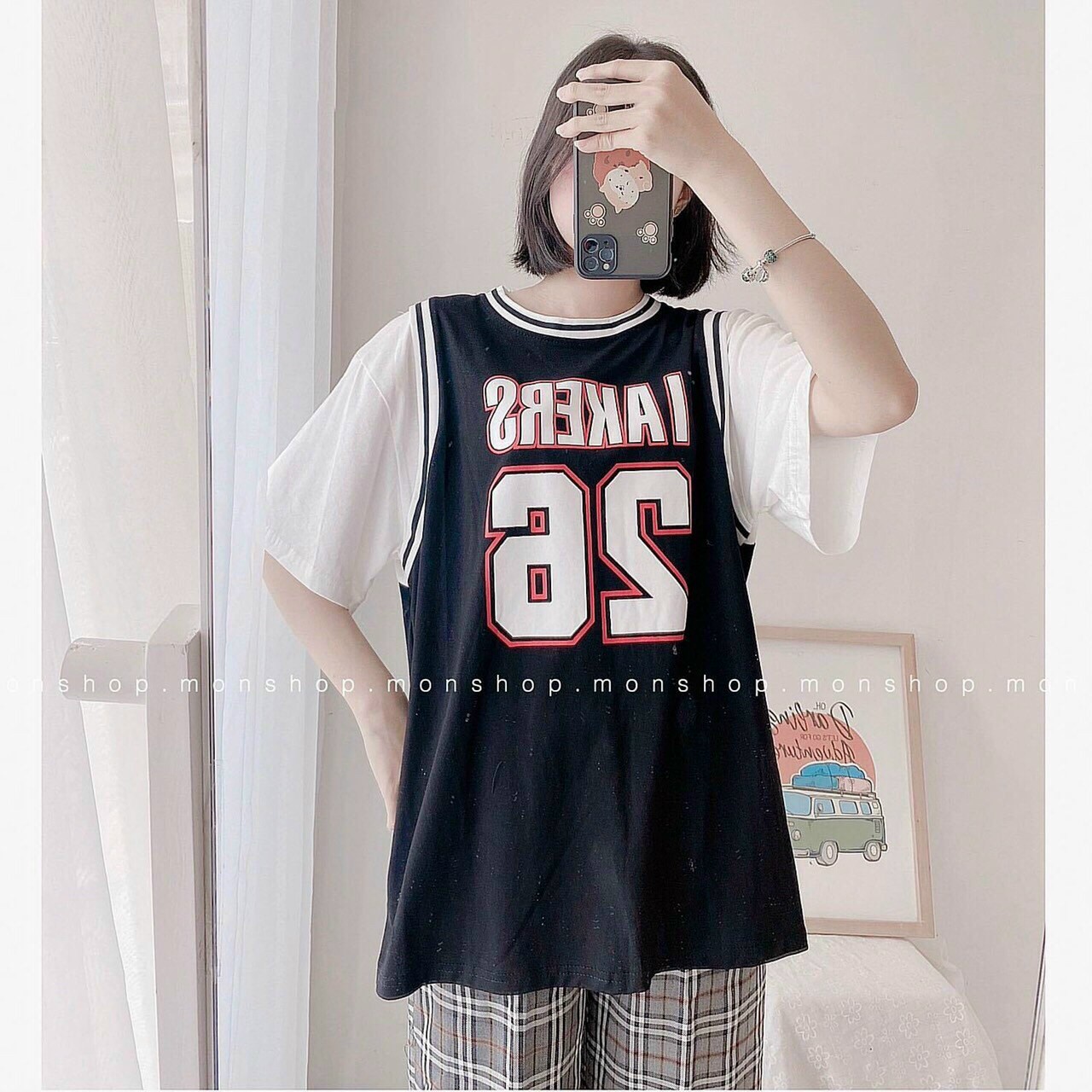 ÁO THUN NỮ FORM CỰC RỘNG THỂ THAO THIẾT KẾ ĐỘC ĐÁO  GIẤU QUẦN IN HỌA TIẾT HOT