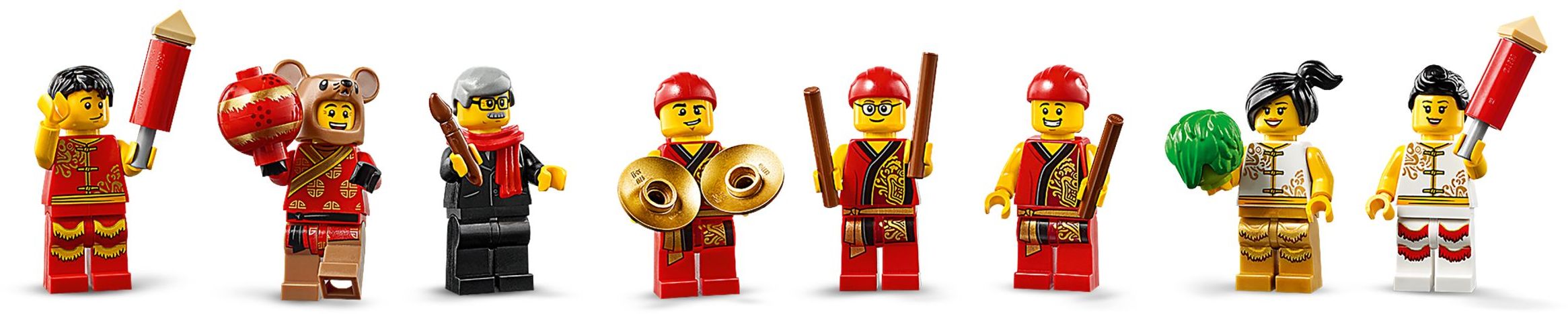 80104 LEGO Chinese Lion Dance - Múa Lân