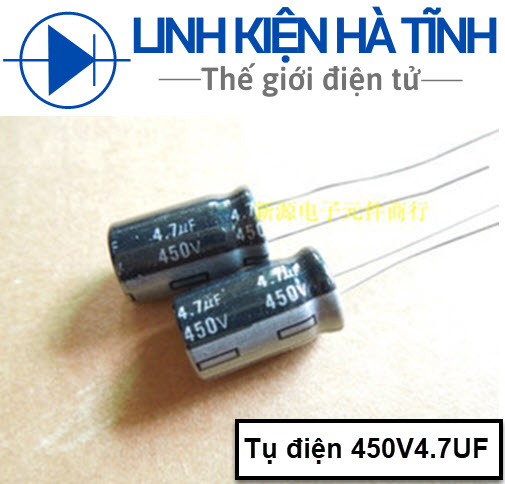 30 CON TỤ HÓA 4,7UF 450V 4.7UF 450V