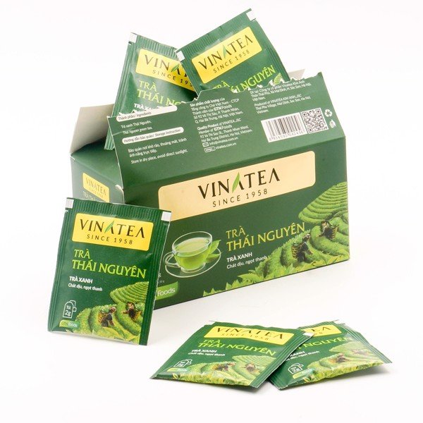 Trà Túi Lọc Thái Nguyên Vinatea 50g (25tuix2g)