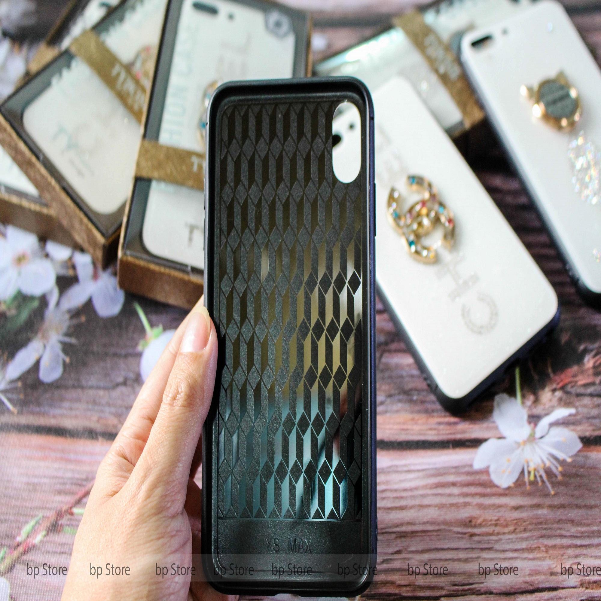Ốp cho [iPhone xsmax] TYBOMB Đính đá cao cấp