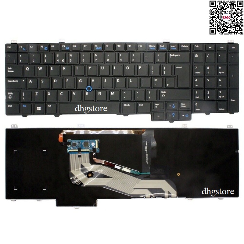 Laptop keyboard for dell latitude 15-5000 e5540