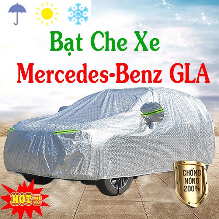 Bạt phủ xe oto mercedes gla cao cấp 3 lớp