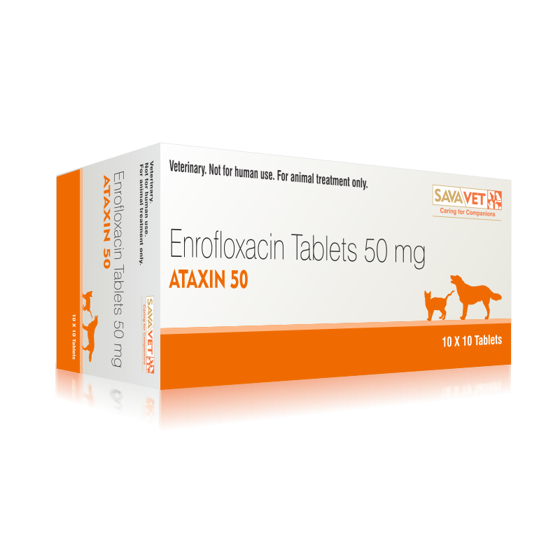 Viên uống Hỗ trợ đường tiêu hóa cho chó, mèo Ataxin 50