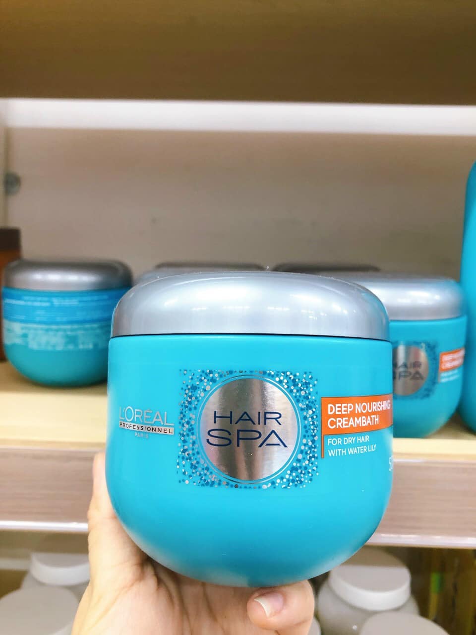 KEM Ủ TÓC LOREAL Hair Spa 500ml Phục hồi tóc hư tổn