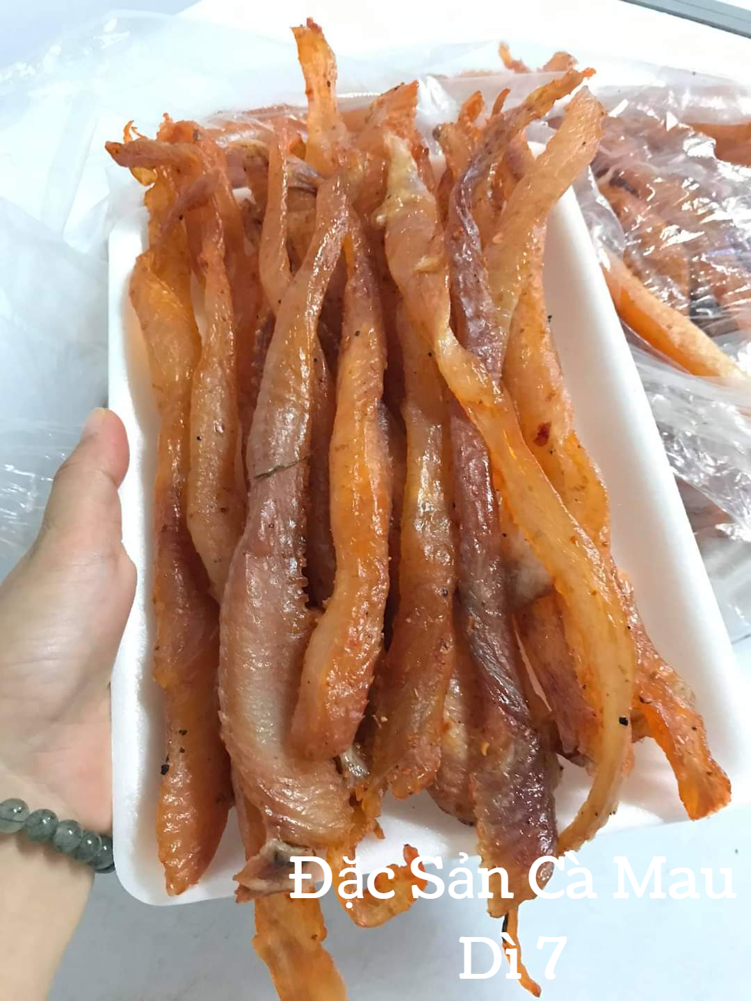 [500Gram] Khô cá lóc thái sợi vị ướp lạ ngon