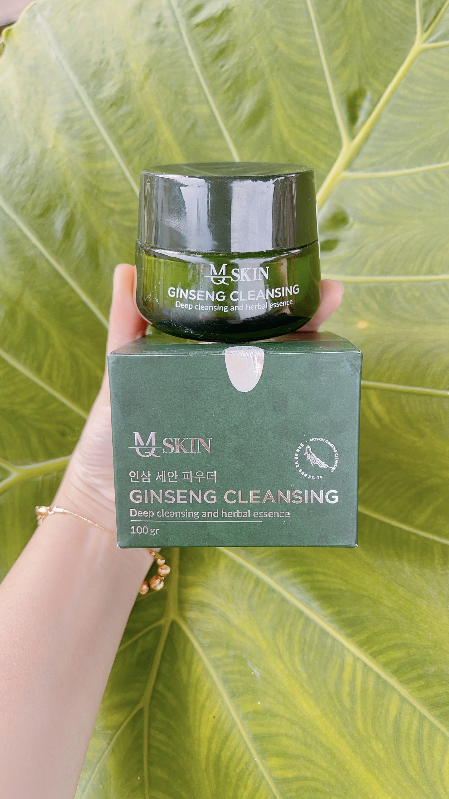 Bột rửa mặt mq skin chuẩn