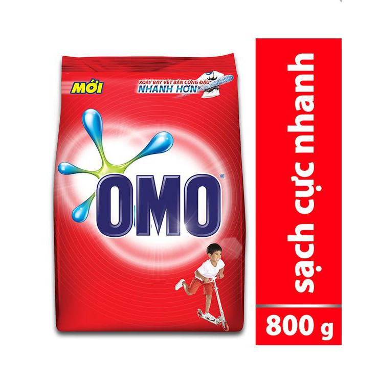 BỘT GIẶT OMO 800 GR