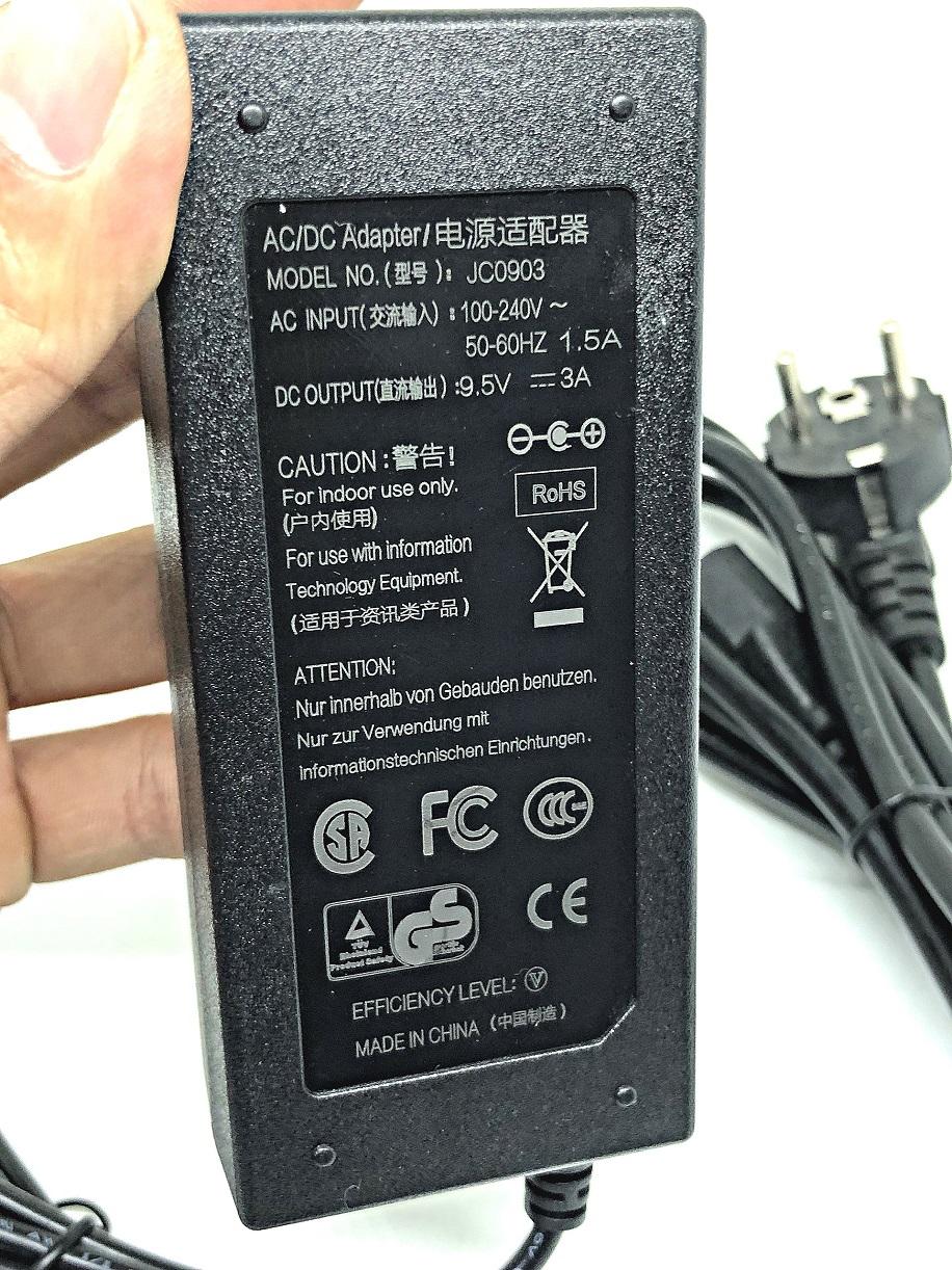 Bộ nguồn sạc 9.5v 3a