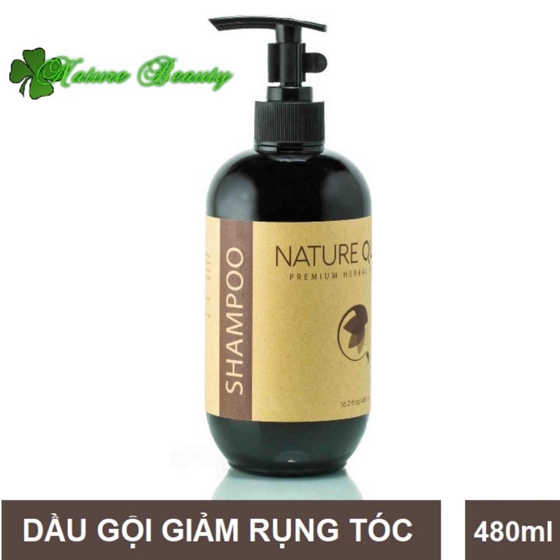 [HCM]Nature Queen - Dầu gội thảo dược không hoá chất ngăn rụng tóc 480ml