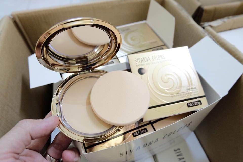 PHẤN PHỦ siêu kiềm dầu SIVANA GEO GOLD