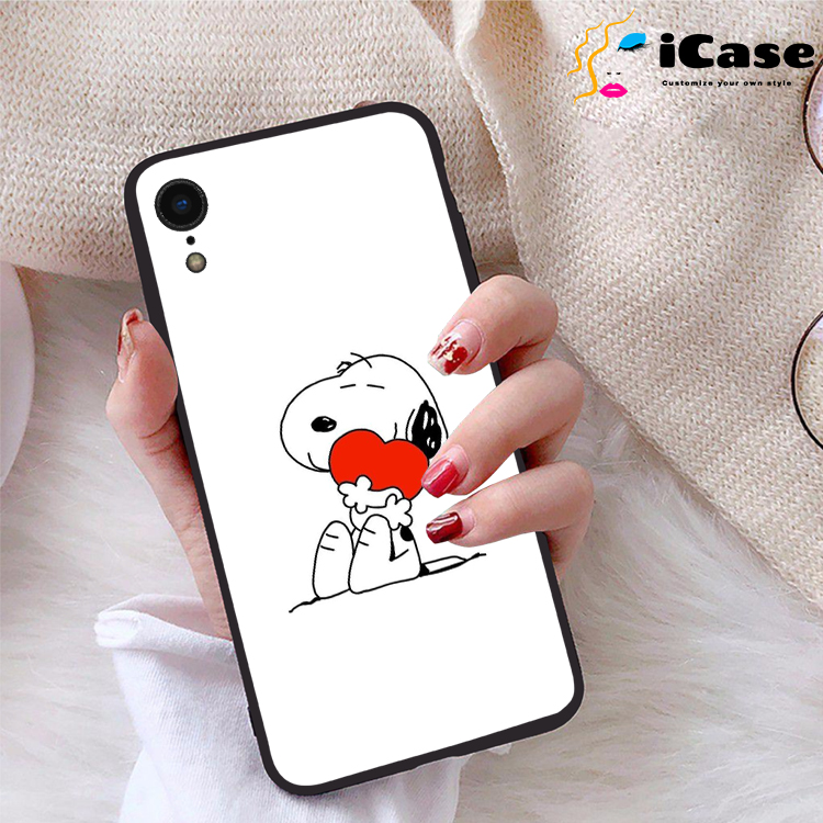 Ốp lưng iPhone XR viền dẻo TPU BST Snopy