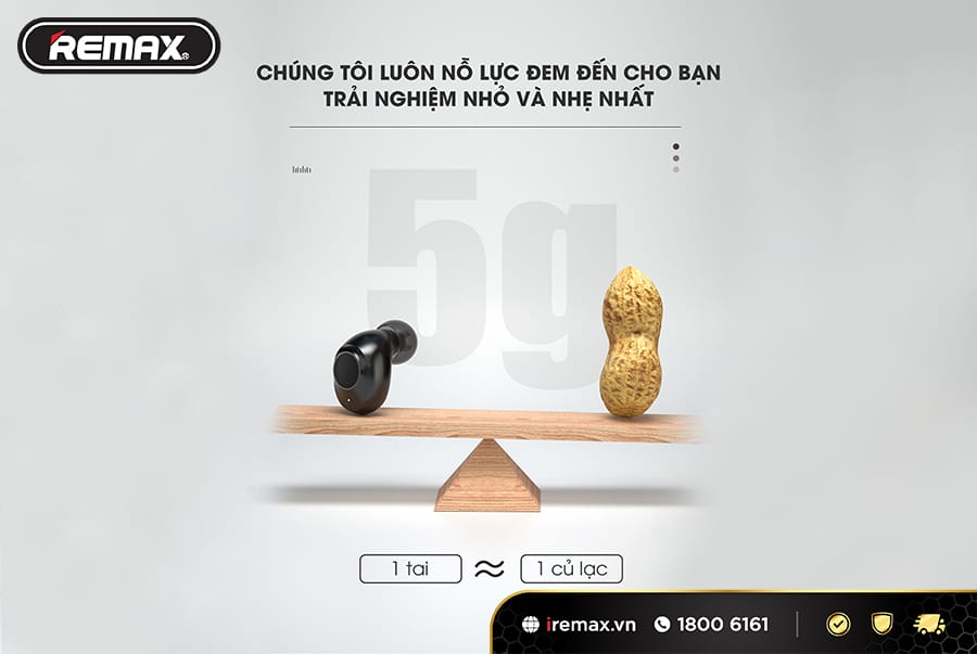 [HCM]Tai bluetooth Remax tws-21