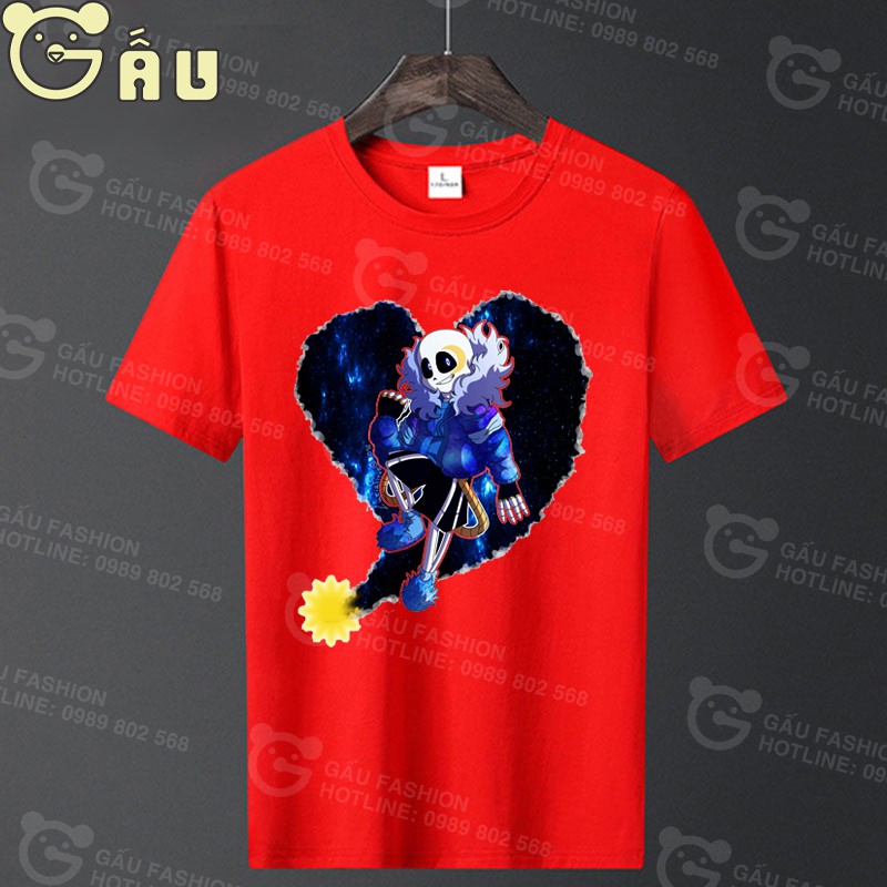 MẪU MỚI Áo Thun Sans undertale hình in cực chất