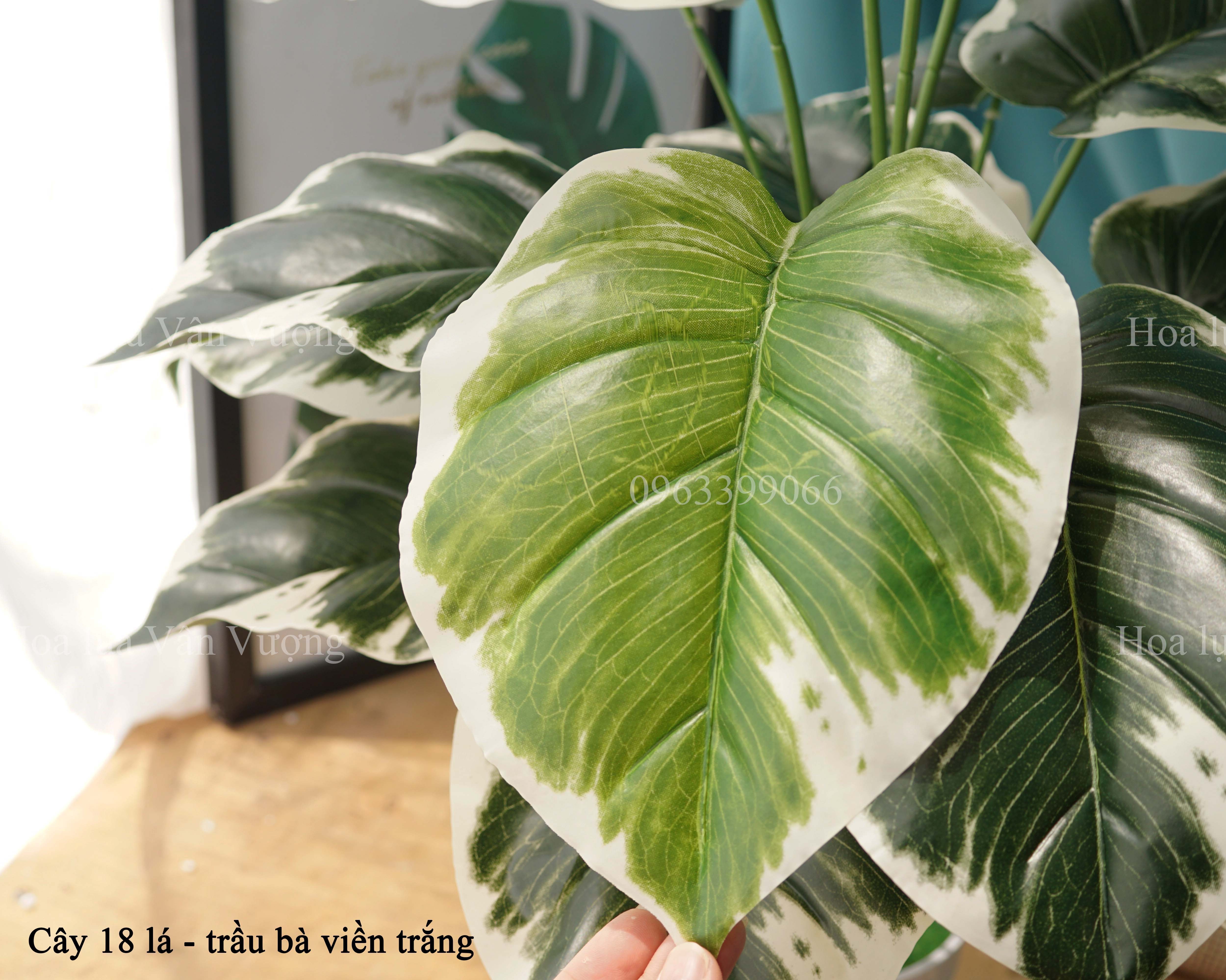 Cây Giả, Cây 18 Lá Cỡ To 70cm
