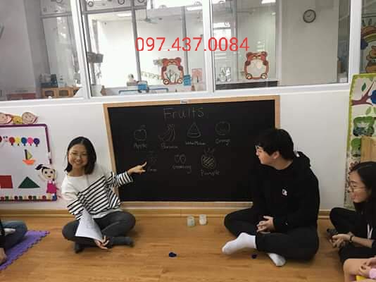 set 01 bảng decal bảng đen