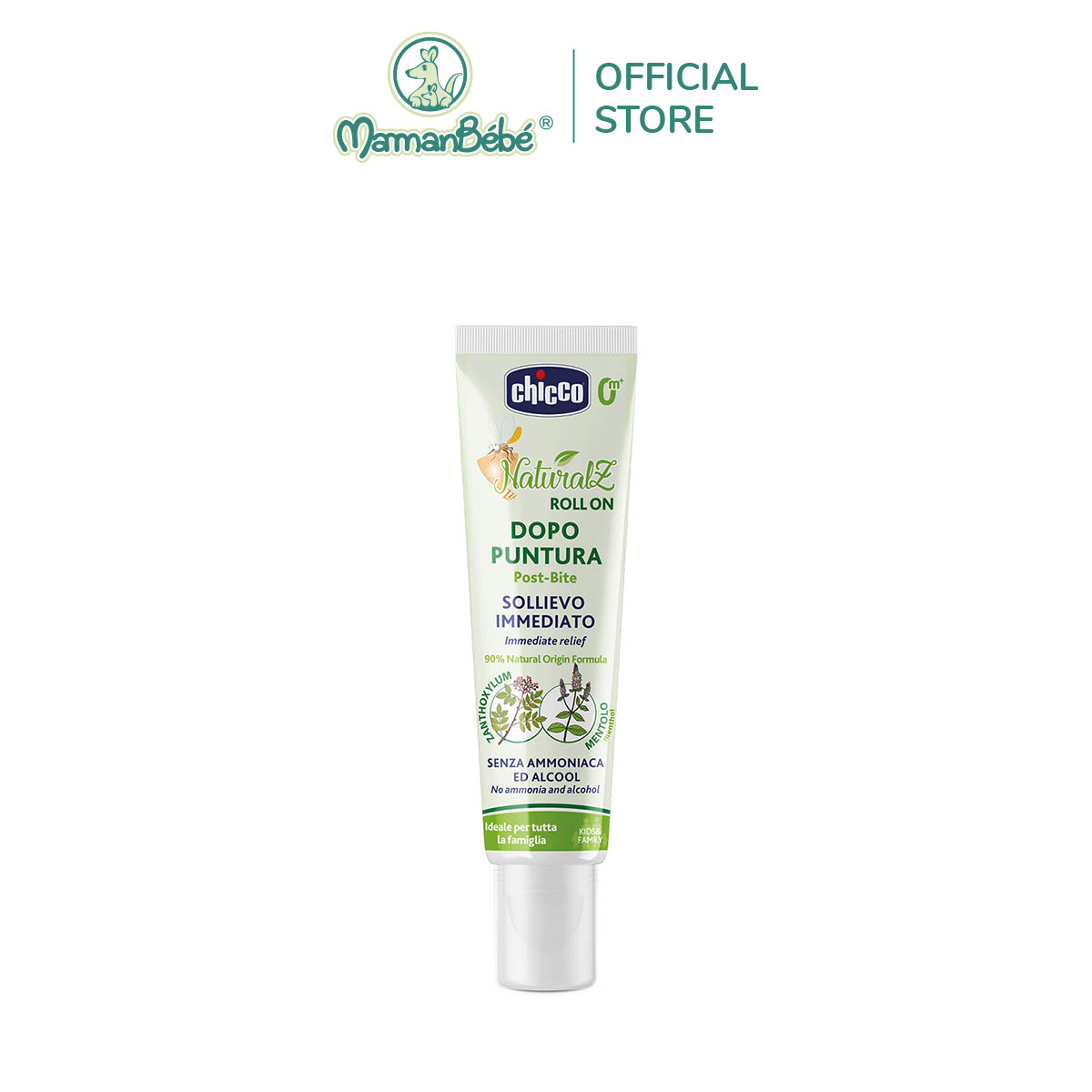 Lăn bôi vết muỗi đốt, côn trùng cắn Chicco NaturalZ