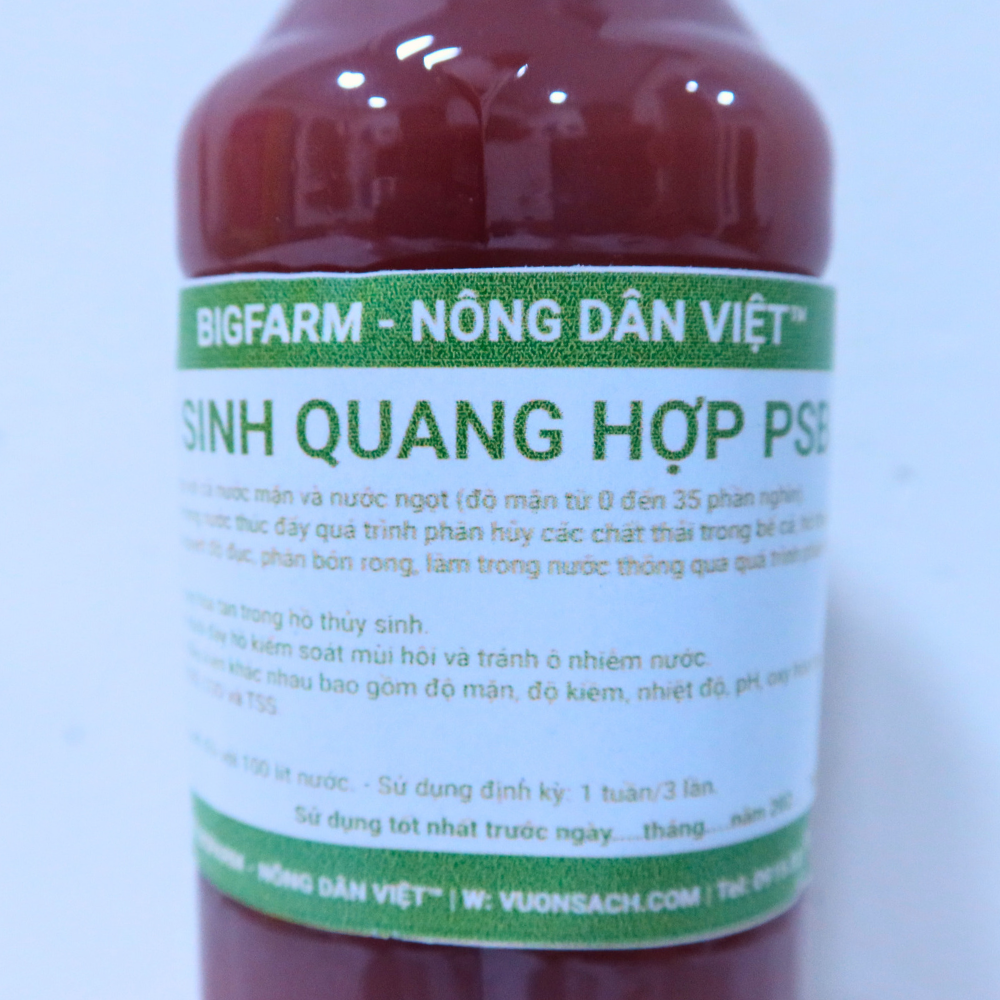 Vi sinh quang hợp PSB Bigfarm men vi sinh hồ kính giúp là trong nước