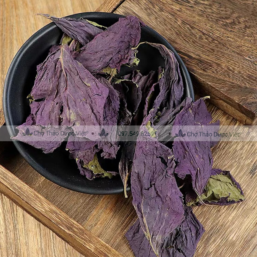 100g Lá Tía Tô Khô (Lá Thơm, Không Cành)