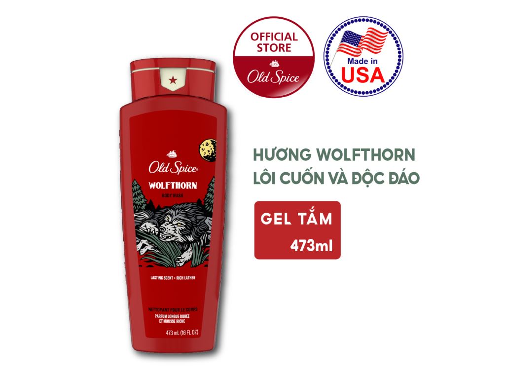 Sữa tắm Old Spice 473ml (Mỹ)