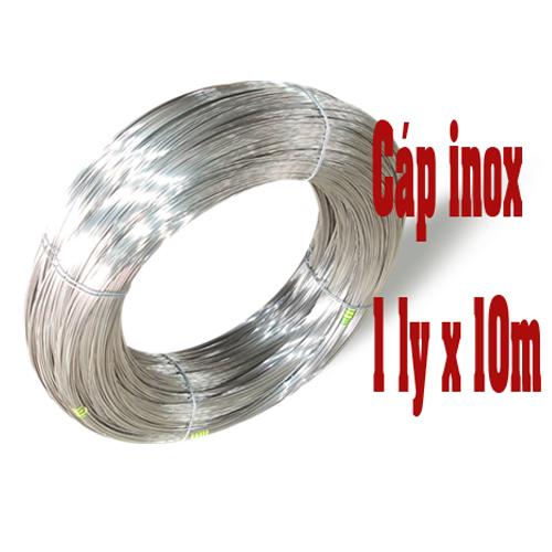 dây cáp inox 304 1 ly x 10m