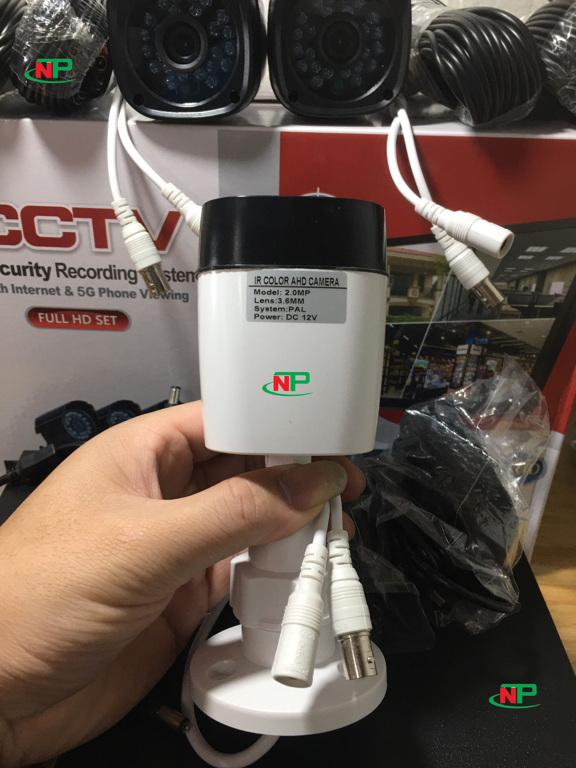 Bộ Kit Camera AHD 2.0Mp Full HD - Siêu nét