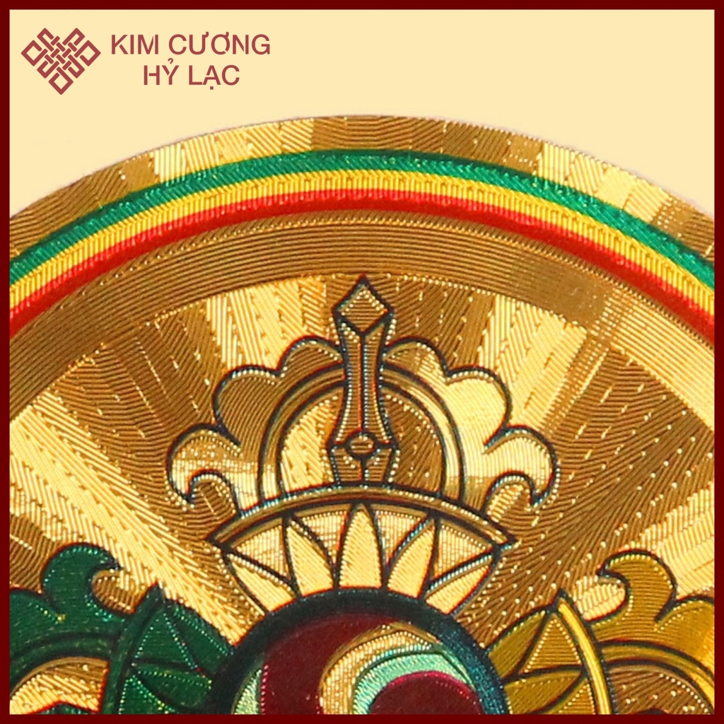 Decal Dán Văn Thù Cửu Cung Mật Tông [Kim Cương Hỷ Lạc] 12 Cm