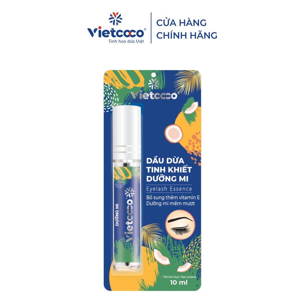 (mascara) Dầu dừa tinh khiết dưỡng mi VIETCOCO 10ml