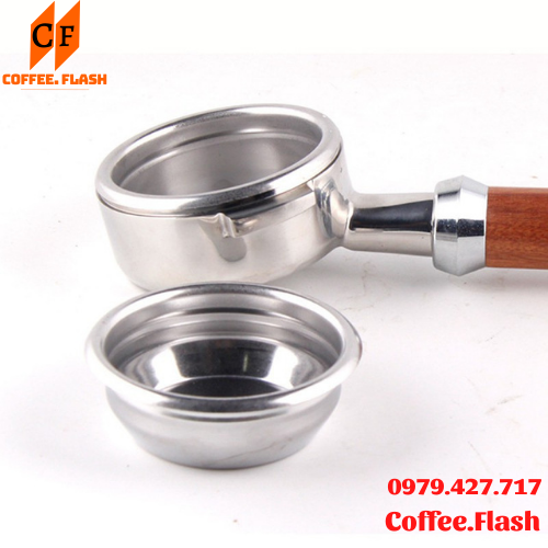 Giỏ Lọc (Filter Basket)  Đơn Đôi 58mm- Chén lọc đơn đôi cho tay pha máy cà phê.