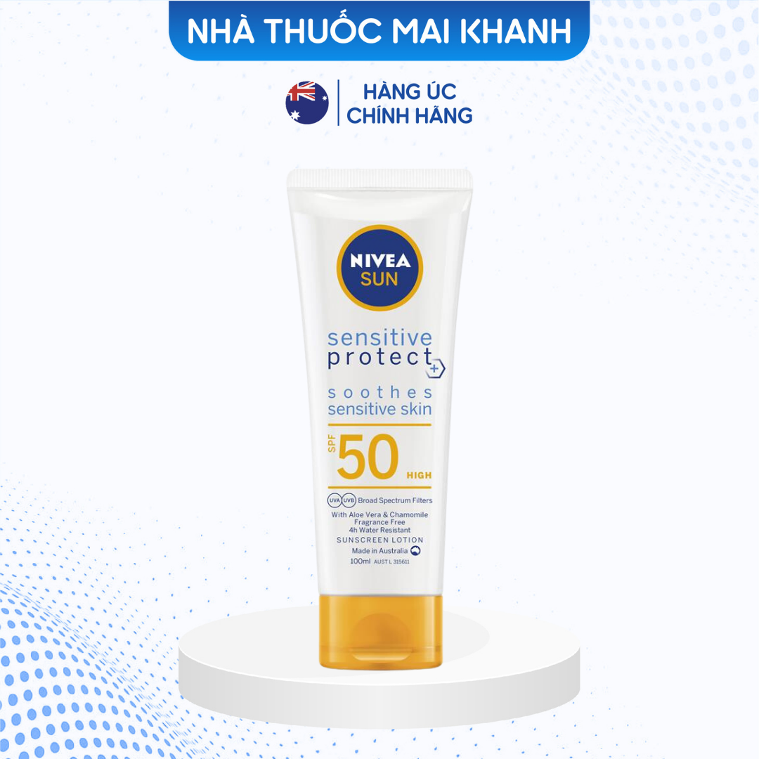Kem chống nắng Nivea Sensitive Protect