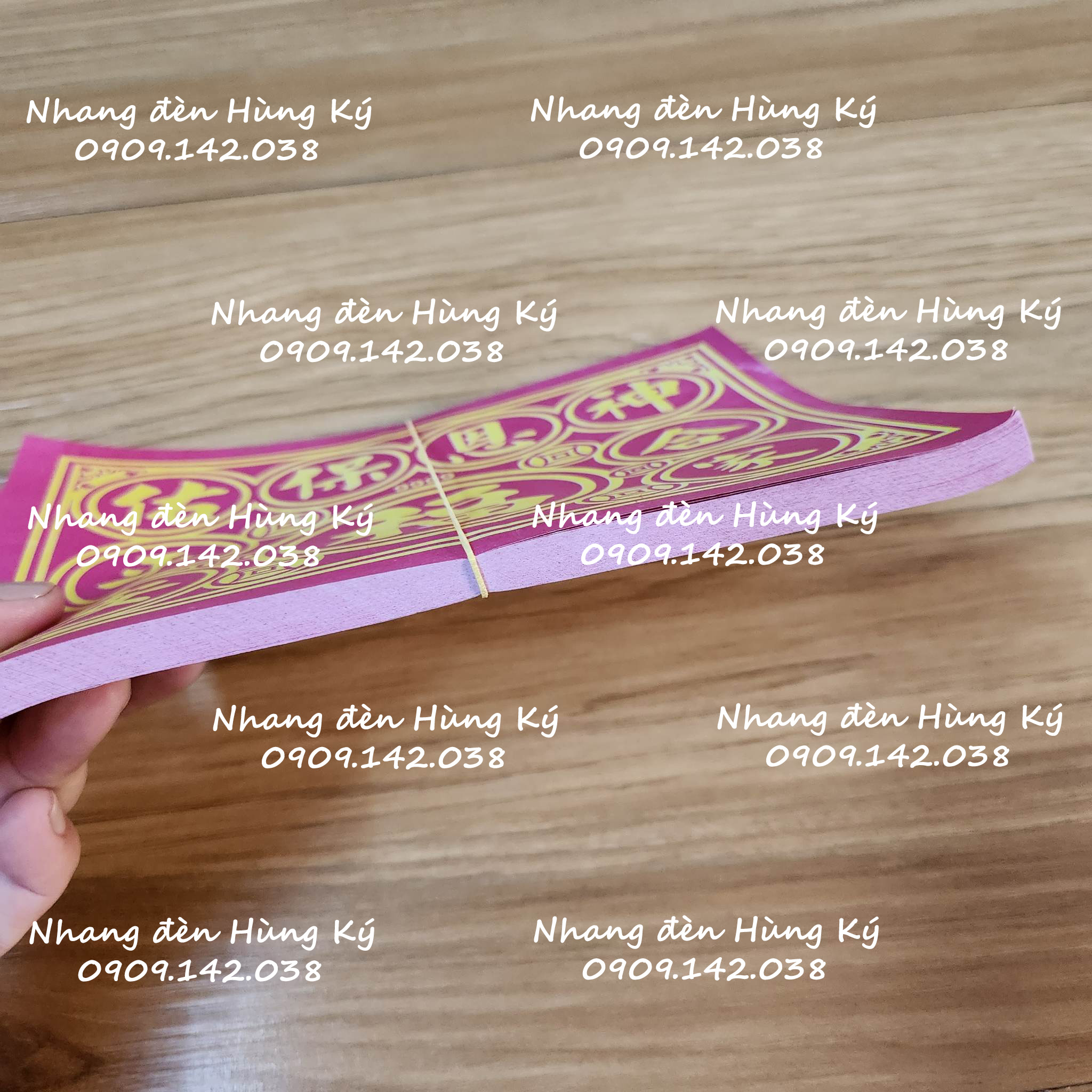 Giấy cúng bình an nhiều mẫu