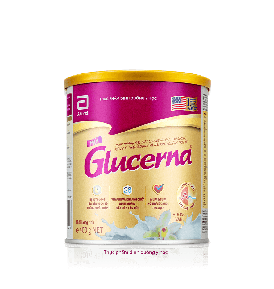 Combo 4 lon Glucerna Vani 850gr