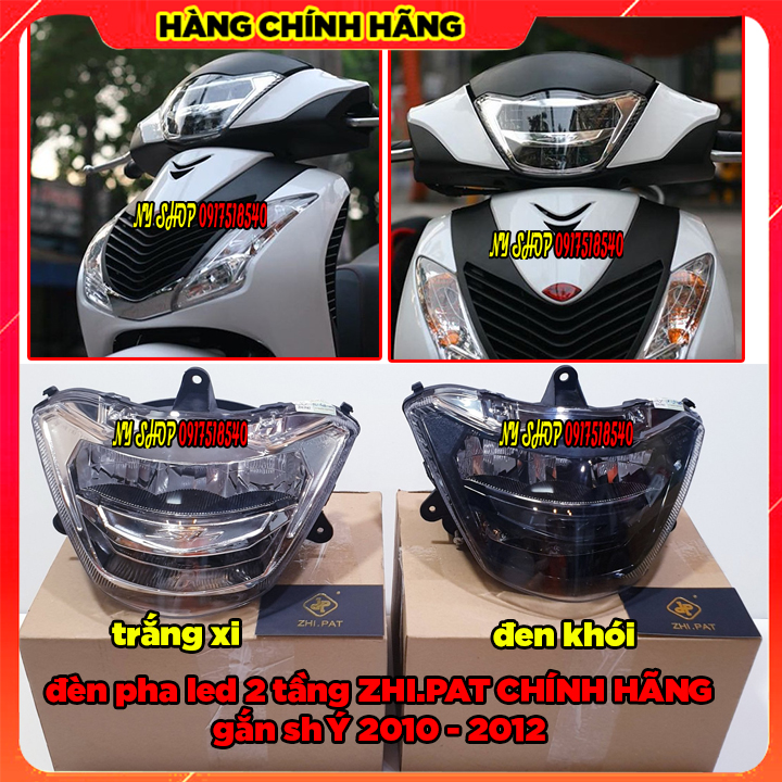 Đèn led 2 tầng zhipat dành cho xe sh ý đời 2010 - 2012