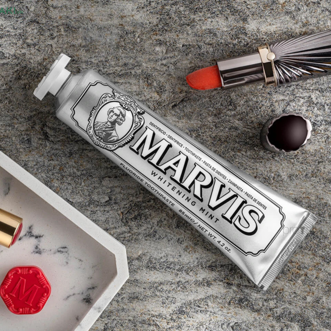 Combo 2 Tuýp Kem Đánh Răng Marvis Whitening Mint Fullsize 85ml